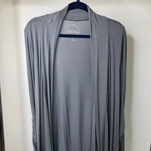 INC Charcoal Gray Cardigan